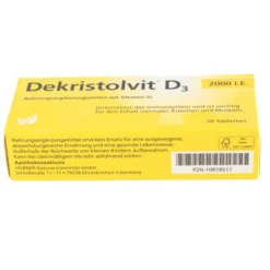DEKRISTOLVIT D3 2000 I.E. Tabletten 30 Stück