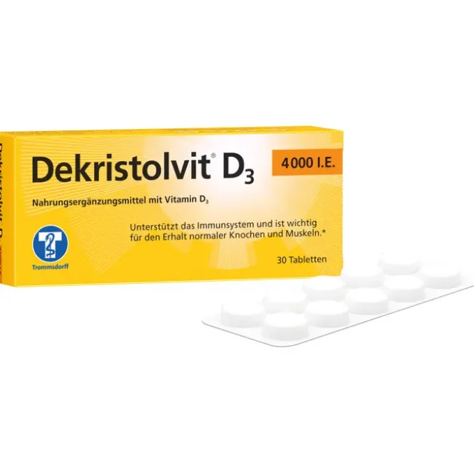 DEKRISTOLVIT D3 4000 I.E. Tabletten 30 Stück