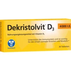 DEKRISTOLVIT D3 4000 I.E. Tabletten 30 Stück