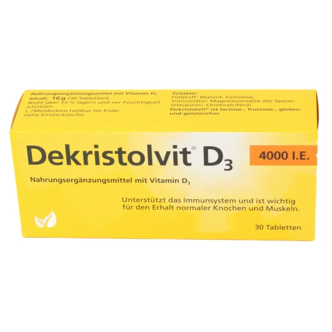 DEKRISTOLVIT D3 4000 I.E. Tabletten 30 Stück