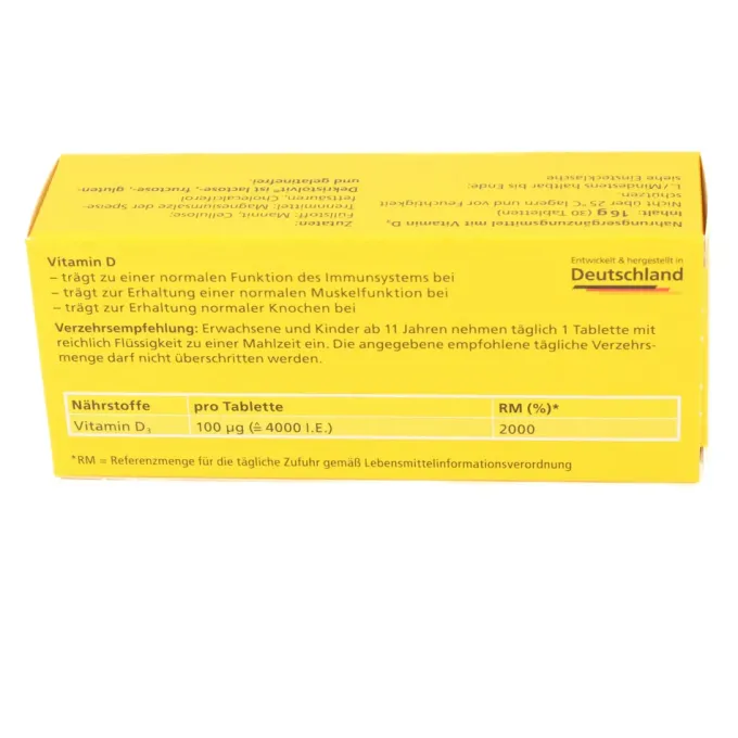 DEKRISTOLVIT D3 4000 I.E. Tabletten 30 Stück