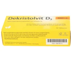 DEKRISTOLVIT D3 4000 I.E. Tabletten 30 Stück