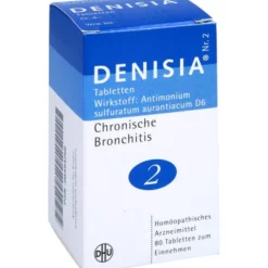 DENISIA 2 chronische Bronchitis Tabletten 80 St