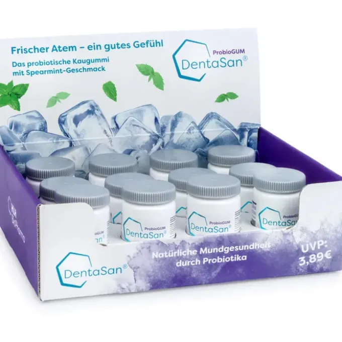 DENTASAN ProbioGUM Spearmint Kaugummi 30 Stück