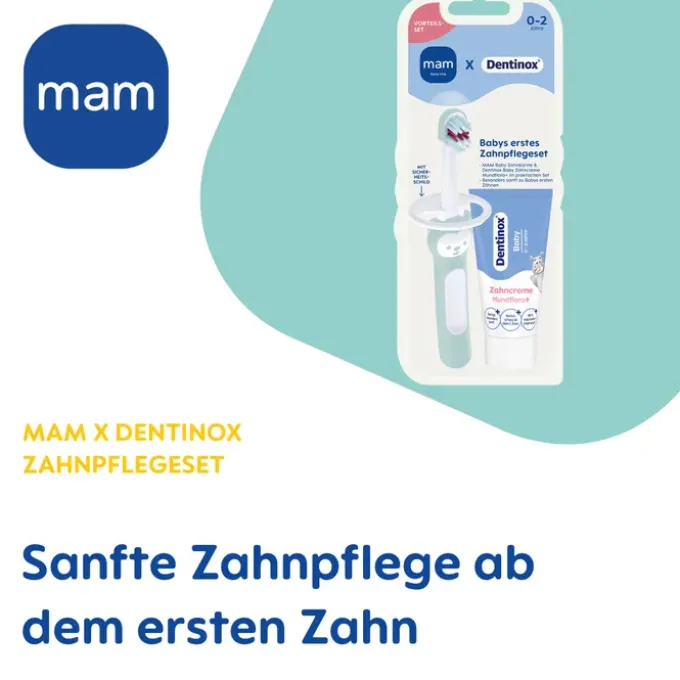 DENTINOX Zahncreme Baby+Lernzahnbürste 30 ml