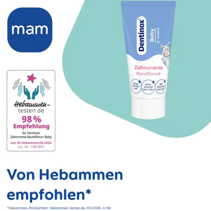 DENTINOX Zahncreme Baby+Lernzahnbürste 30 ml