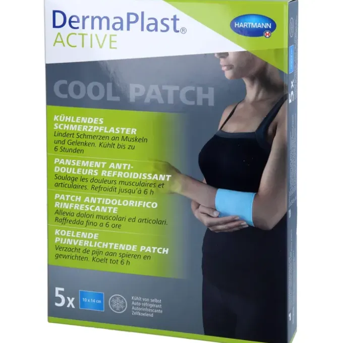 DERMAPLAST Active Cool Patch 10x14 cm 5 St