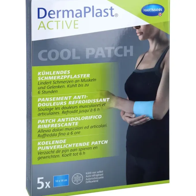 DERMAPLAST Active Cool Patch 10x14 cm 5 St