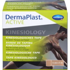 DERMAPLAST Active Kinesiology Tape 5 cmx5 m beige 1 St