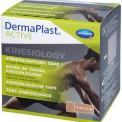 DERMAPLAST Active Kinesiology Tape 5 cmx5 m beige 1 St