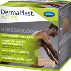 DERMAPLAST Active Kinesiology Tape 5 cmx5 m beige 1 St