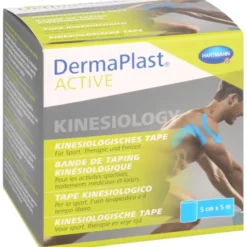 DERMAPLAST Active Kinesiology Tape 5 cmx5 m blau 1 St