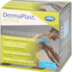 DERMAPLAST Active Kinesiology Tape 5 cmx5 m blau 1 St