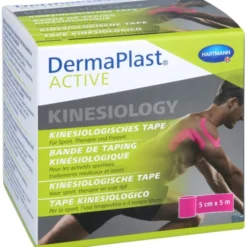 DERMAPLAST Active Kinesiology Tape 5 cmx5 m pink 1 St