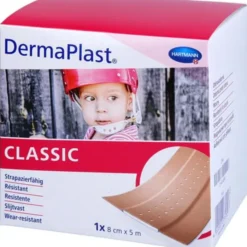 DERMAPLAST CLASSIC Wundpflaster 8 cmx5 m 1 St