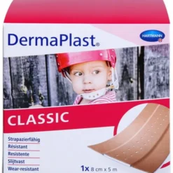 DERMAPLAST CLASSIC Wundpflaster 8 cmx5 m 1 St