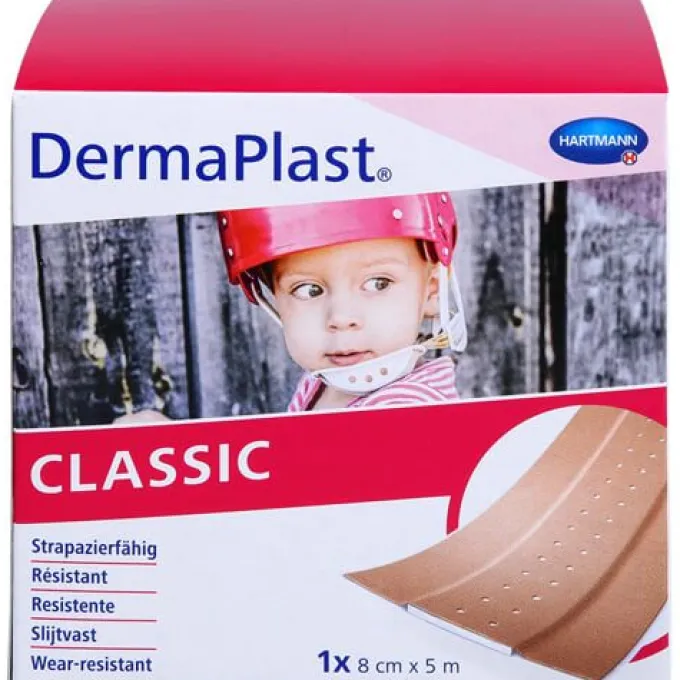 DERMAPLAST CLASSIC Wundpflaster 8 cmx5 m 1 St