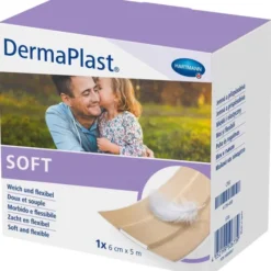 DERMAPLAST SOFT Pflaster 6 cmx5 m 1 St