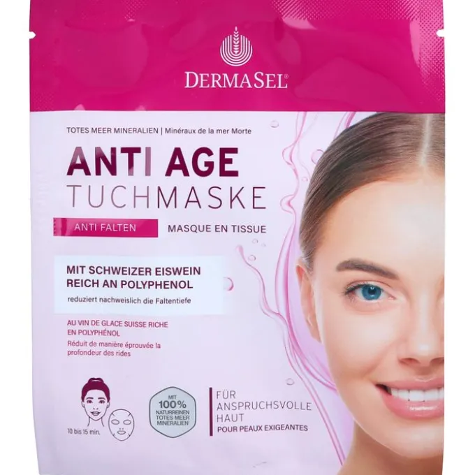 DERMASEL Anti-Age Tuchmaske 1 St