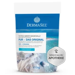 DERMASEL Totes Meer Badesalz Pur 5 kg