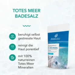 DERMASEL Totes Meer Badesalz Pur 5 kg