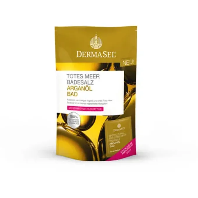 DERMASEL Totes Meer Badesalz+Arganöl 1 P
