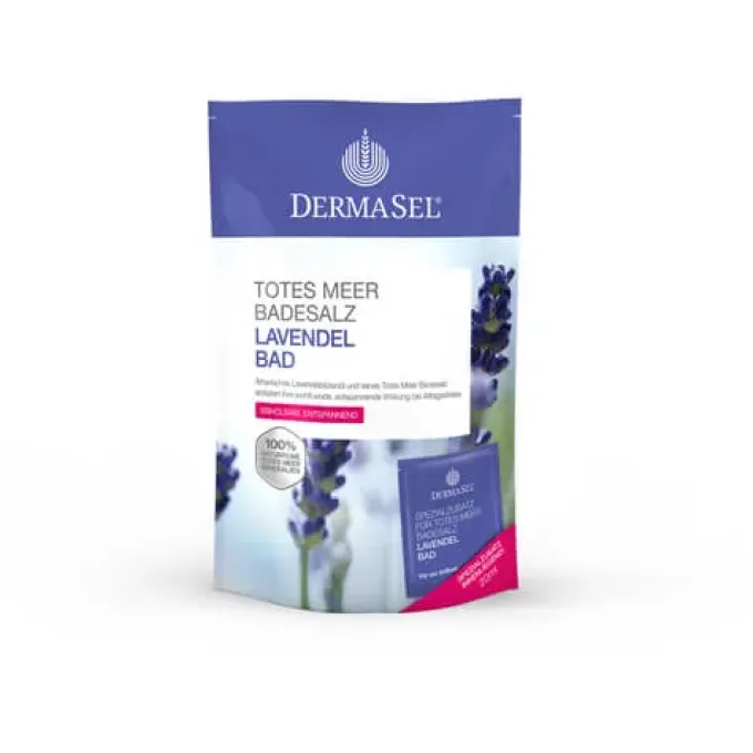 DERMASEL Totes Meer Badesalz+Lavendel SPA 1 P
