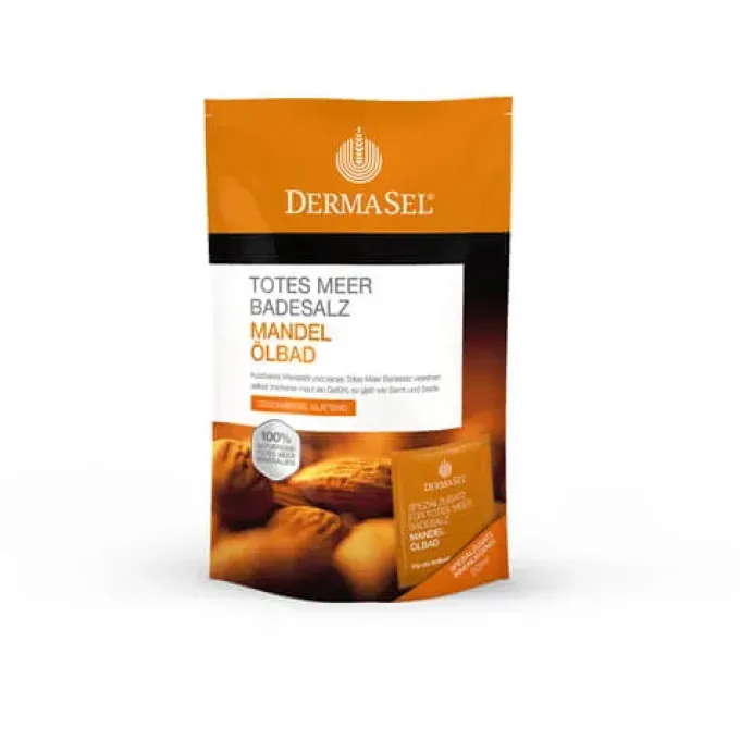 DERMASEL Totes Meer Badesalz+Mandel SPA 1 P