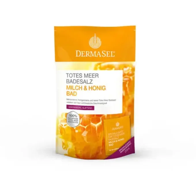 DERMASEL Totes Meer Badesalz+Milch&Honig SPA 1 P