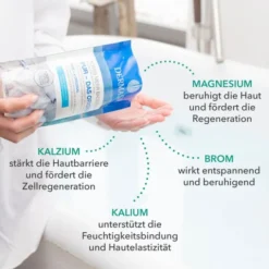 DERMASEL Totes Meer Badesalz Pur 500 g