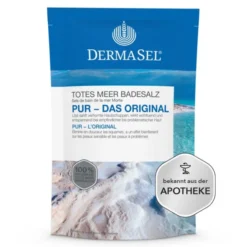 DERMASEL Totes Meer Badesalz Pur 500 g