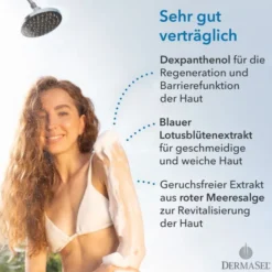 DERMASEL Totes Meer PUR+ Duschschaum 180 ml
