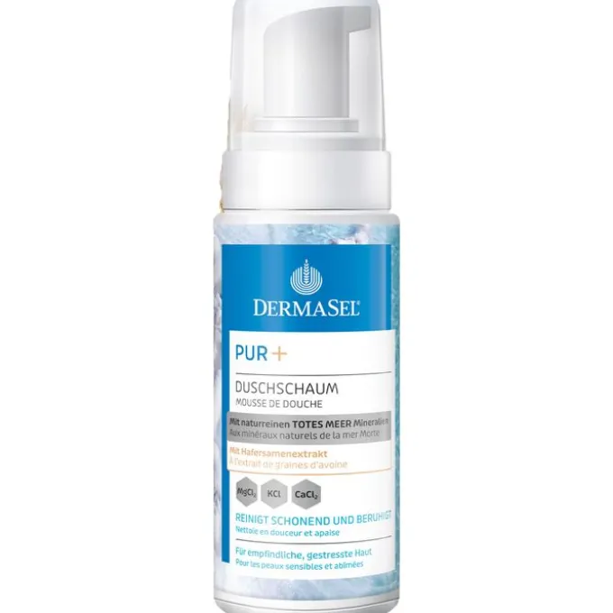 DERMASEL Totes Meer PUR+ Duschschaum 180 ml
