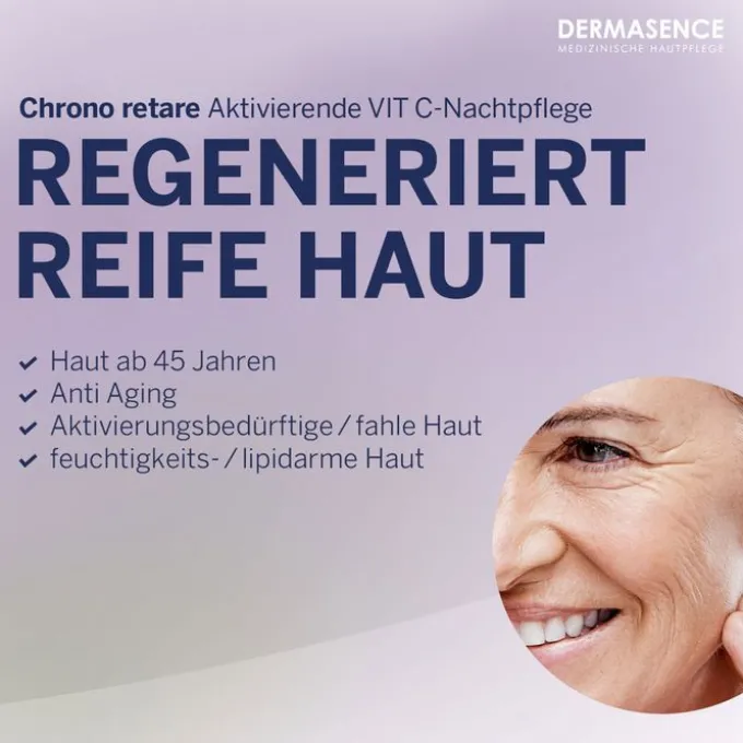 DERMASENCE Chrono retare aktiv.VIT-C Nachtpflege 50 ml
