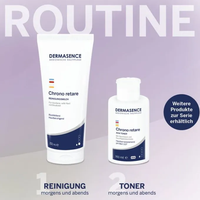 DERMASENCE Chrono retare Reinigungsmilch 200 ml