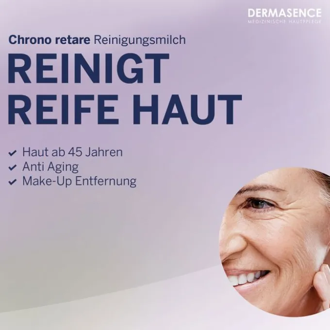 DERMASENCE Chrono retare Reinigungsmilch 200 ml
