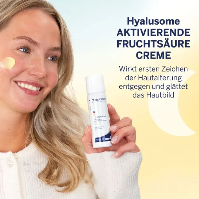 DERMASENCE Hyalusome aktiv.Fruchtsäure Creme 50 ml