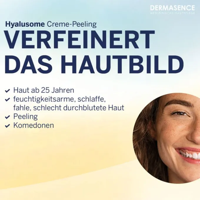 DERMASENCE Hyalusome Creme-Peeling 50 ml