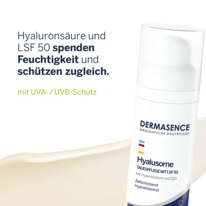 DERMASENCE Hyalusome Tagespflege mit LSF 50 50 ml