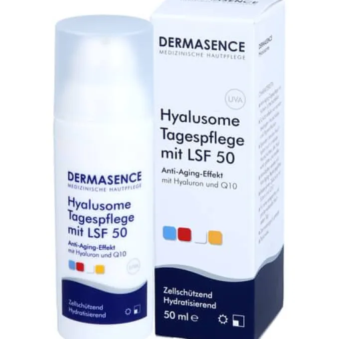 DERMASENCE Hyalusome Tagespflege mit LSF 50 50 ml