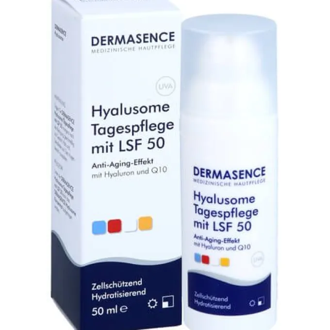 DERMASENCE Hyalusome Tagespflege mit LSF 50 50 ml