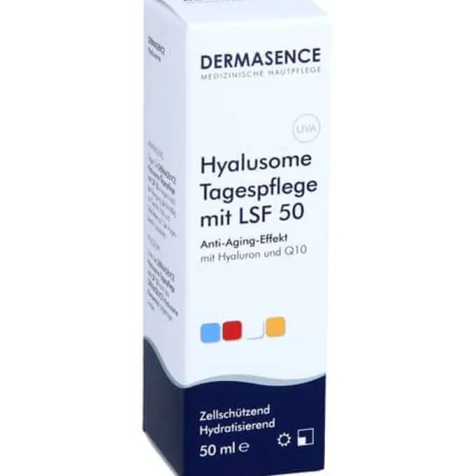 DERMASENCE Hyalusome Tagespflege mit LSF 50 50 ml
