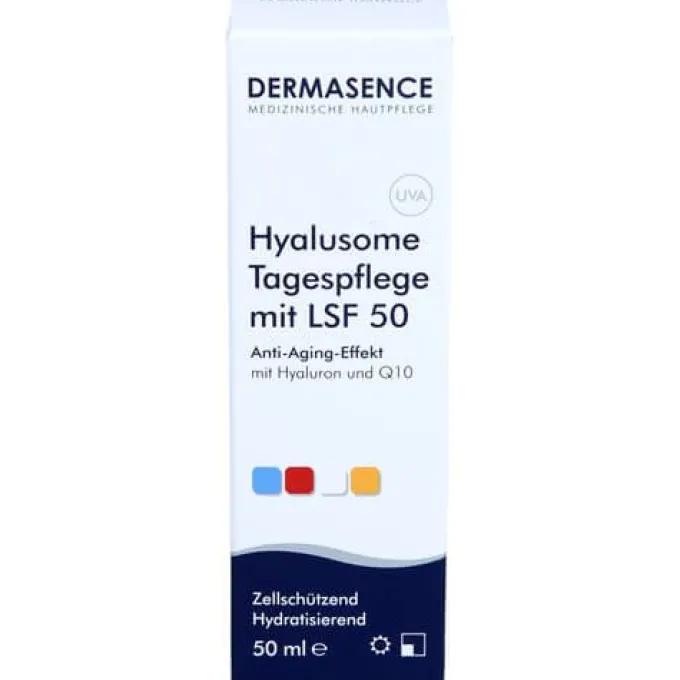 DERMASENCE Hyalusome Tagespflege mit LSF 50 50 ml