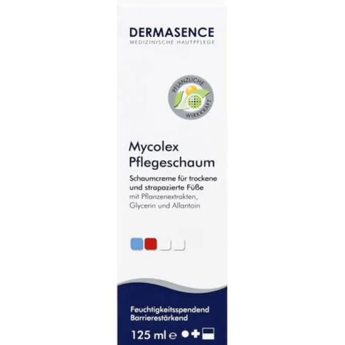DERMASENCE Mycolex Pflegeschaum 125 ml