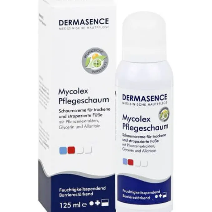 DERMASENCE Mycolex Pflegeschaum 125 ml