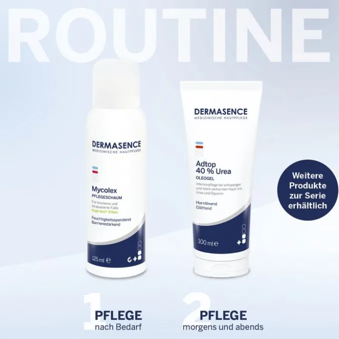 DERMASENCE Mycolex Pflegeschaum 125 ml