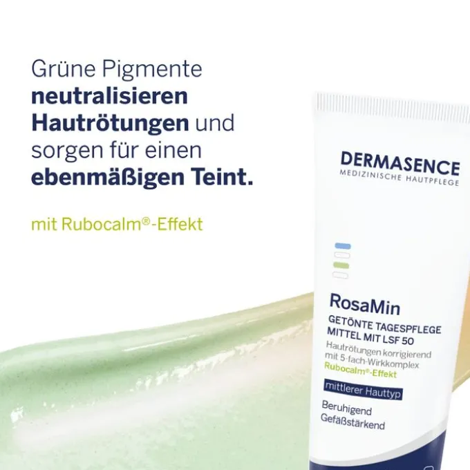 DERMASENCE RosaMin getönte Tagespfl.mittel LSF 50 30 ml