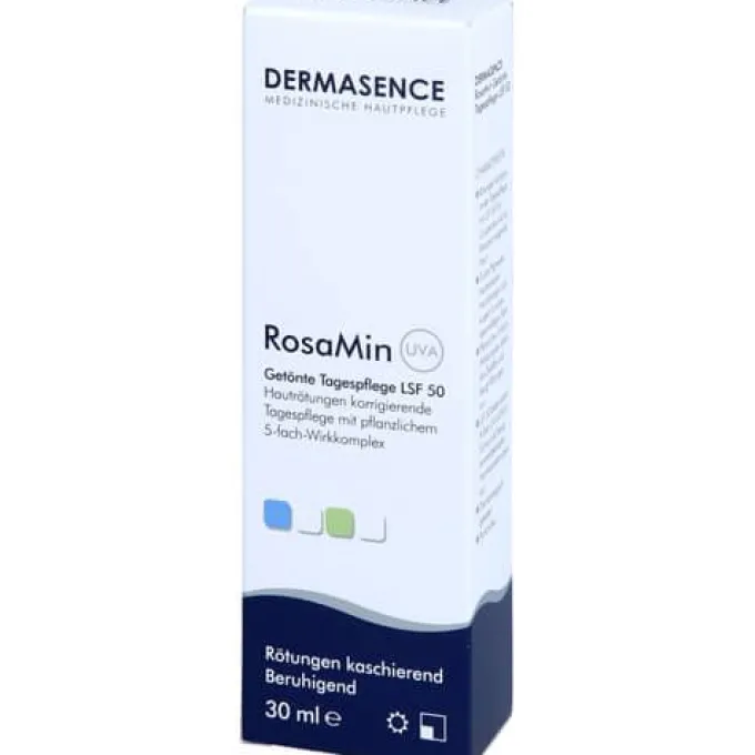 DERMASENCE RosaMin getönte Tagespfl.mittel LSF 50 30 ml