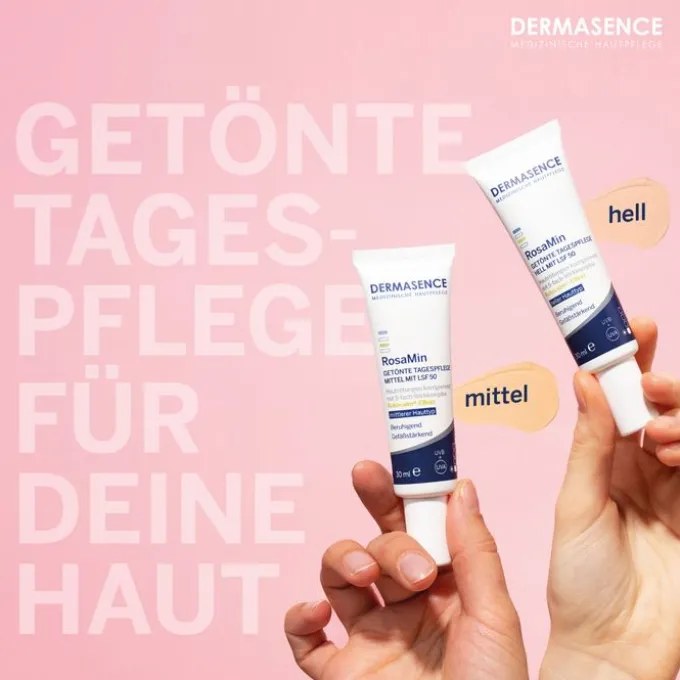 DERMASENCE RosaMin getönte Tagespfl.hell LSF 50 30 ml
