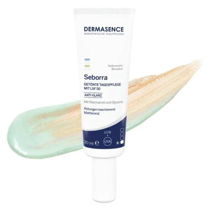 DERMASENCE Seborra Getönte Tagespflege mit LSF 50 30 ml
